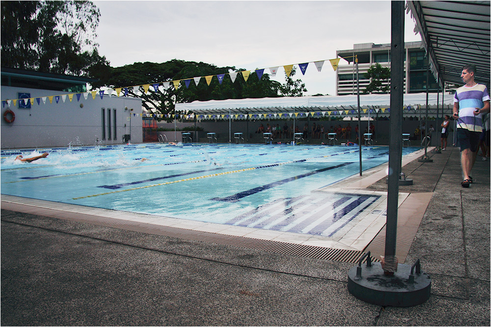 A Southern Cross Dragons demo featuring the Australian mens'
national swim team.